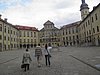 Dziedziniec pałacu Radziwiłów w Nieswieżu..JPG